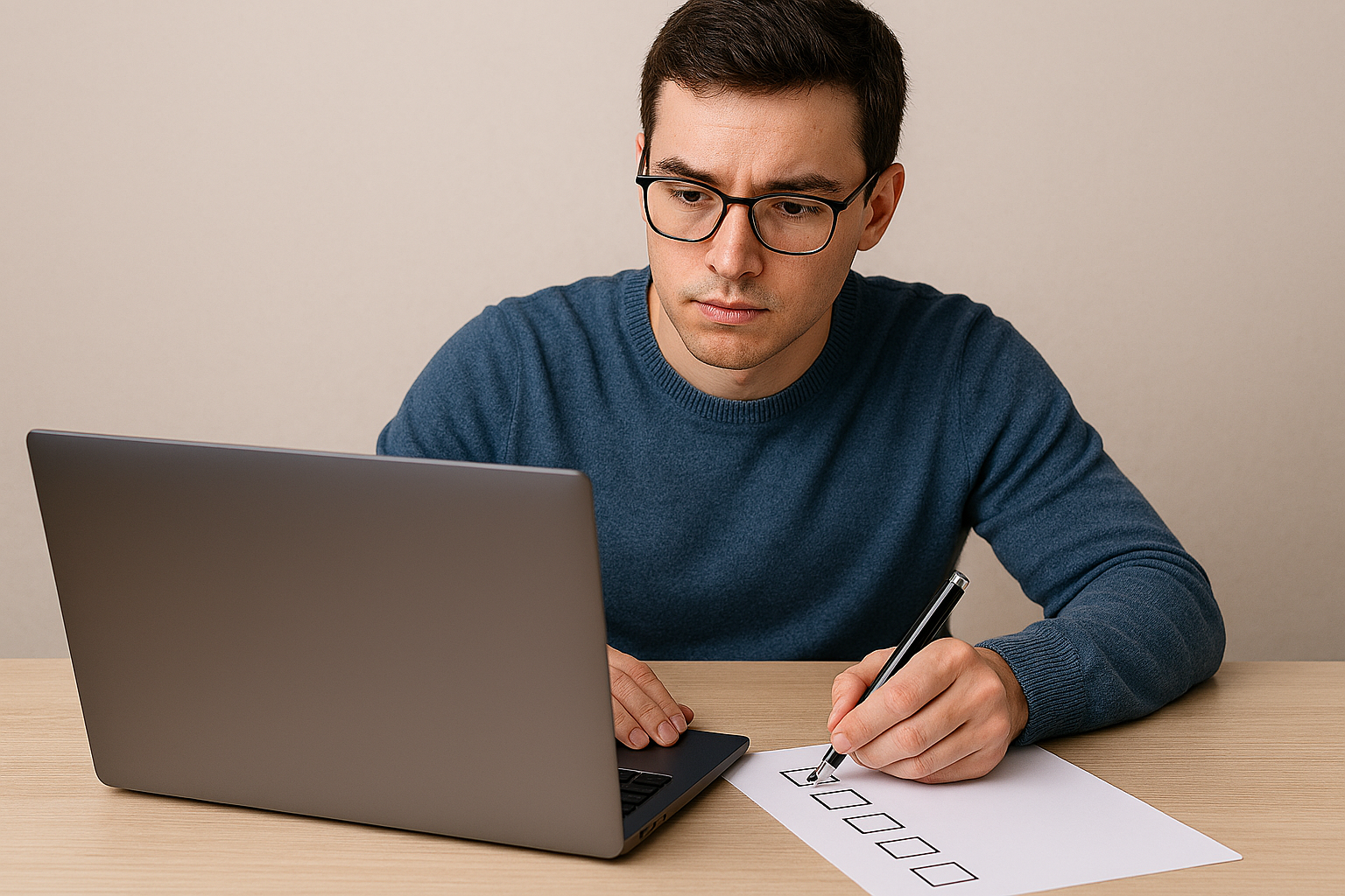 Team review checklist for AI oversight